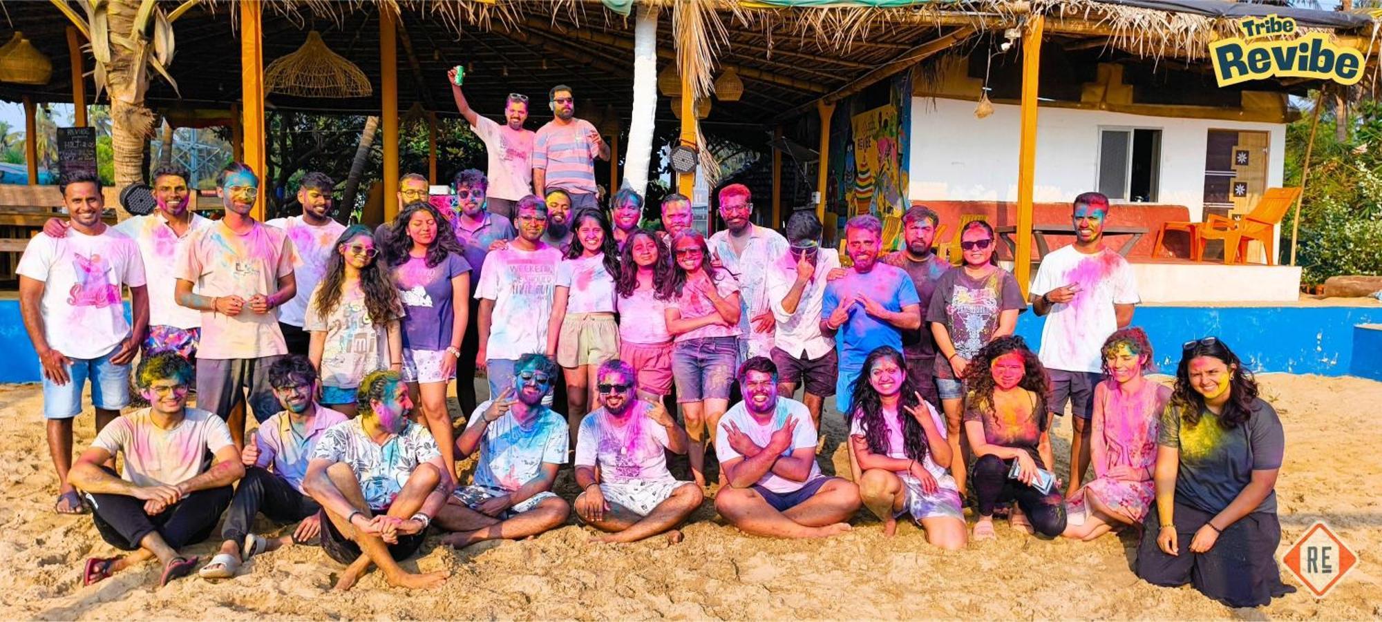 Revibe Beach Hostel Gokarna Gokarna  Exteriör bild